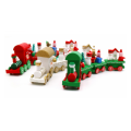 Christmas decoration, Christmas wooden Mini trains, Children's Christmas gift